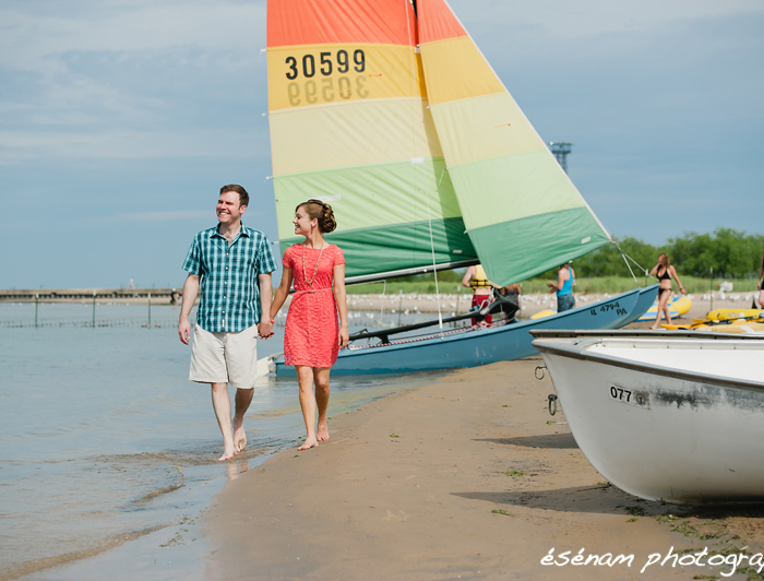 Justin & Loretta's Chicago Engagement Session – Lincoln Park and Montrose Beach, Chicago IL Engagement Photographer
