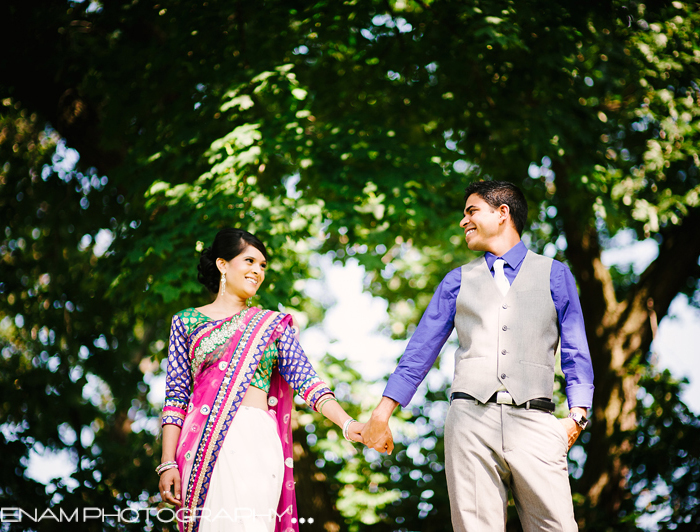 Geeta & Jignesh's Indian Engagement Chicago - Indian Wedding Photographer Chicago