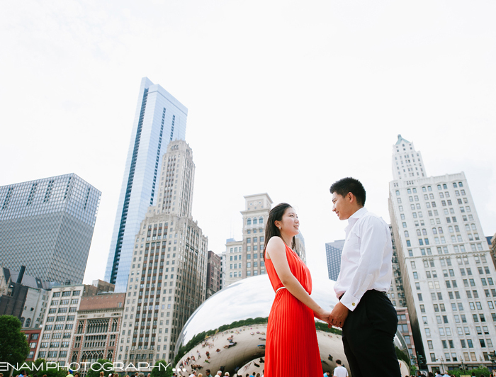 Xiaoxiao & Lee's Engagement Pics - Artistic Wedding Photographer Chicago