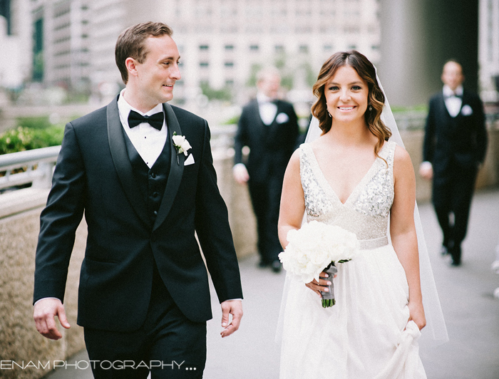 An Elegant Langham Chicago Wedding with Kat & Kyle - Chicago wedding Photographers