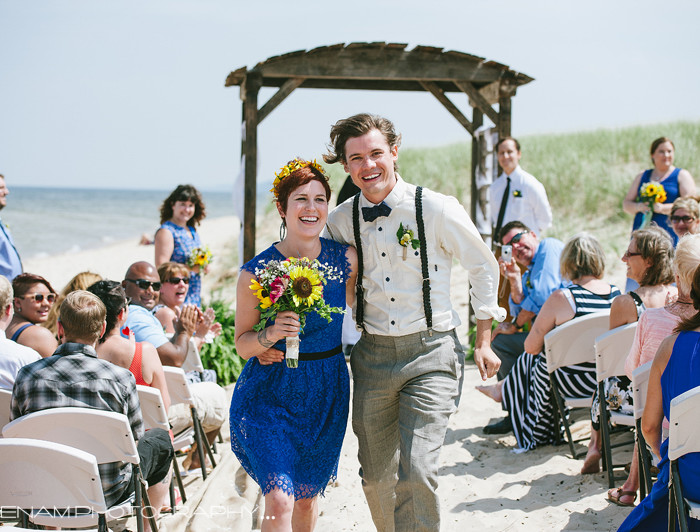 A Summer Lake Michigan Wedding with Jessica and Bradon