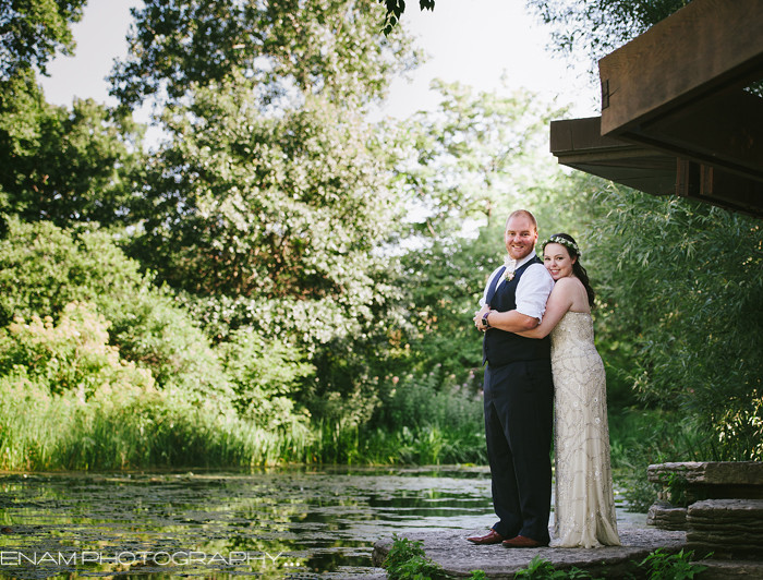 Alfred Caldwell Lily Pool Wedding with Erin & Chris